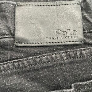 Polo Ralph Lauren Men's Black Wash Straight Leg Jeans Size 38x30